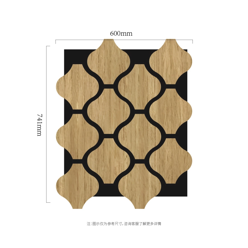 پنل دیواری مدولار MDF روی PET زنجیره ای Clover پنل دیواری مدولار MDF روی PET زنجیره ای Clover