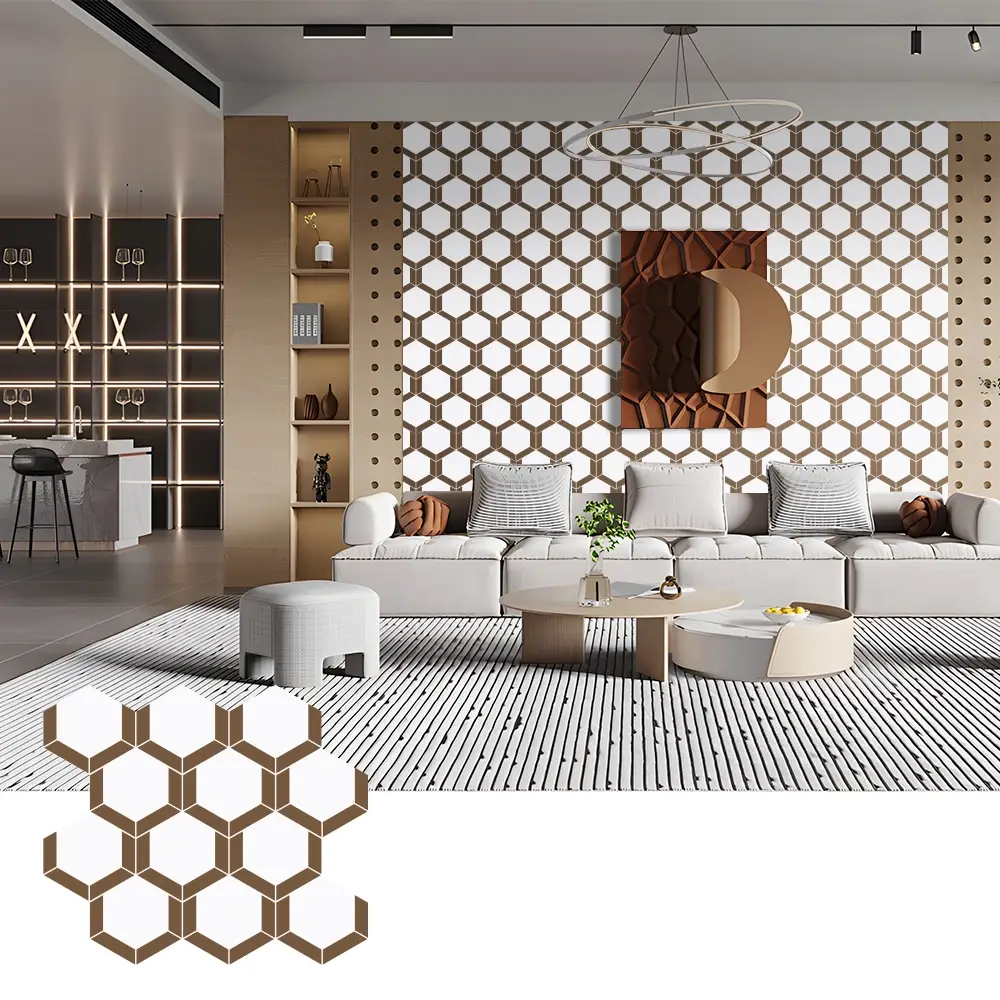 نصب آسان پنل های آکوستیک نمدی PET برای تزئین دیوار